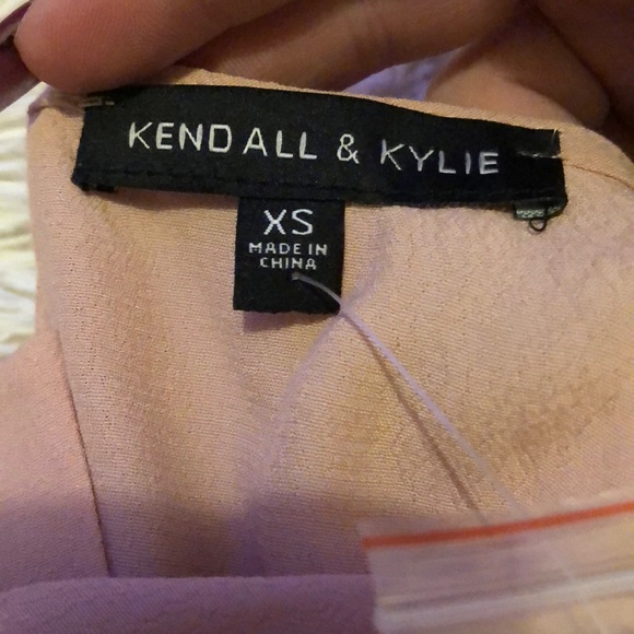 Light pink Kendall and Kylie strappy mini dress - Picture 3 of 4